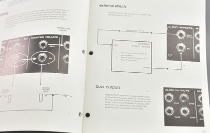 Moog-Synamp original user/service manual